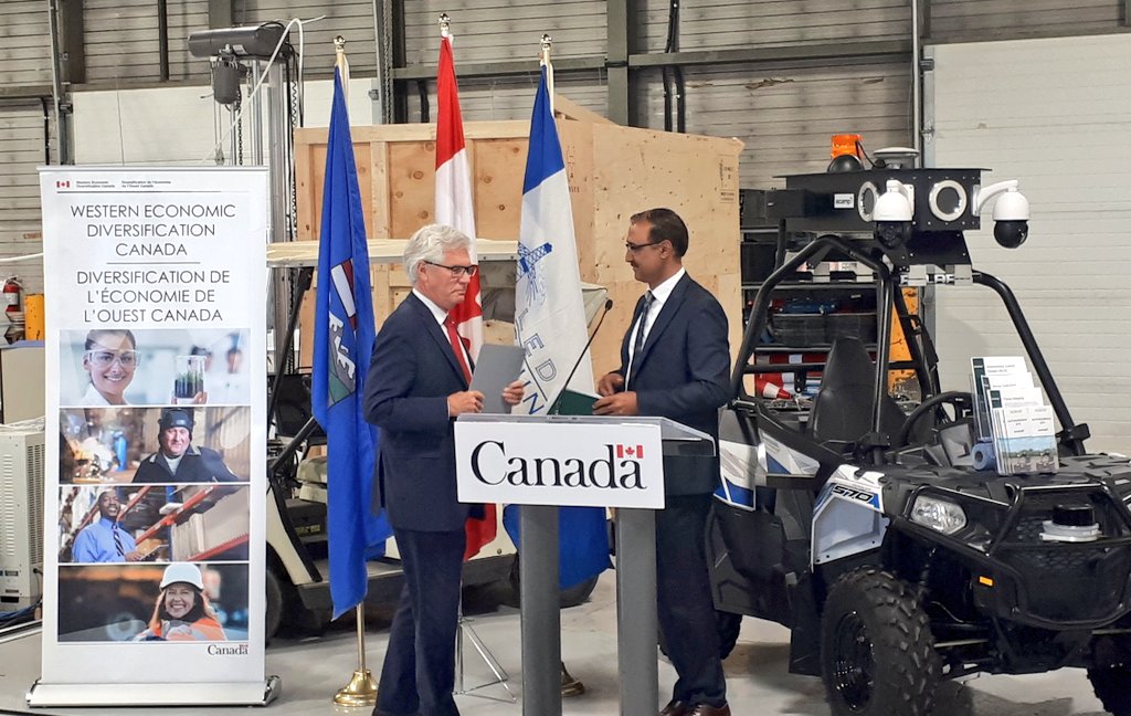 FlyYEG's tweet photo. Thank you, @jimcarr_wpg and @SohiAmarjeet for being here today  to discuss the tangible, sometimes life-saving, impacts of orgs like @acampalberta, @AATCCanada, #flyeia and others here today have on trade, investment, diversification and job creation. #yegbiz #abbiz #cdnbiz https://t.co/eejsF3HUlN