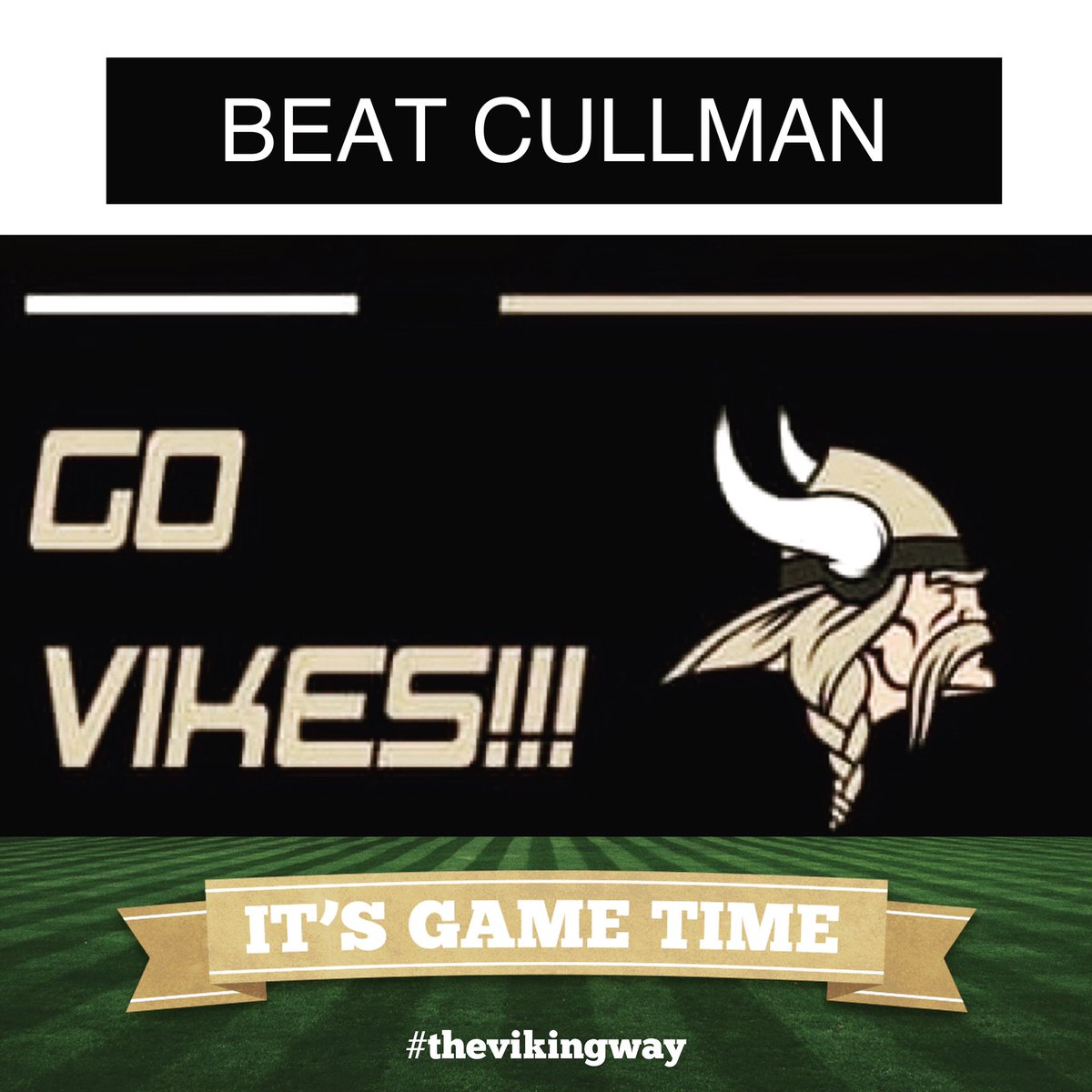 HondaJasper's tweet photo. Good Luck @jaspervikes! 🏈
#gameday #thevikingway https://t.co/Fb8eBPkZRf