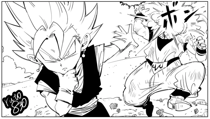 「ちょっと待てって」
「Just a moment!」
#ドラゴンボール 