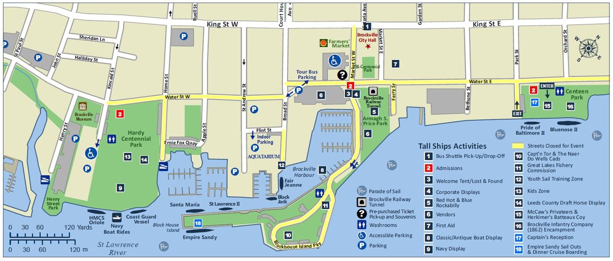 Attention Empire Sandy ticket holders:
Please be advised that due to conditions beyond our control, the Empire Sandy will now be stationed on Blockhouse Island rather than Hardy Park.
Blockhouse will be the new departure location for all cruises aboard the Empire Sandy