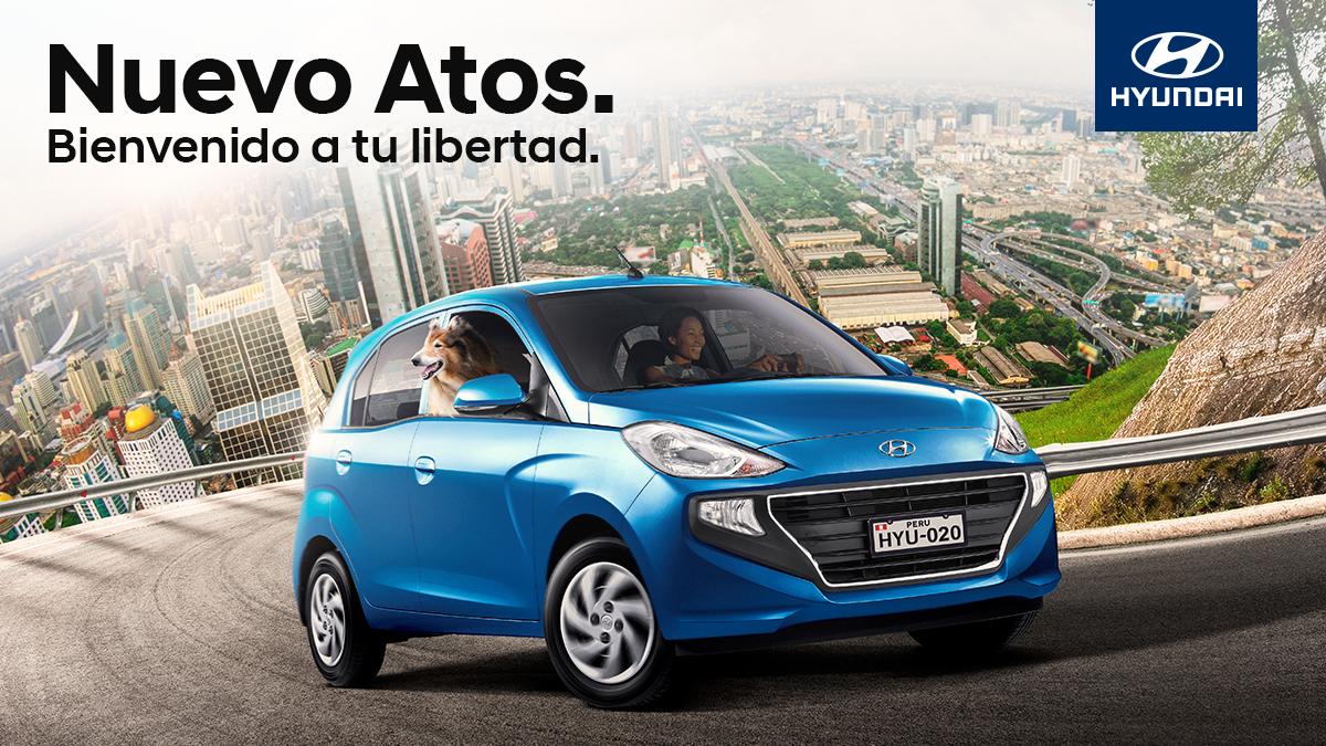 ¡Vive libre y del modo que quieras! Llega a Perú el nuevo #HyundaiAtos2020. #BienvenidoATuLibertad