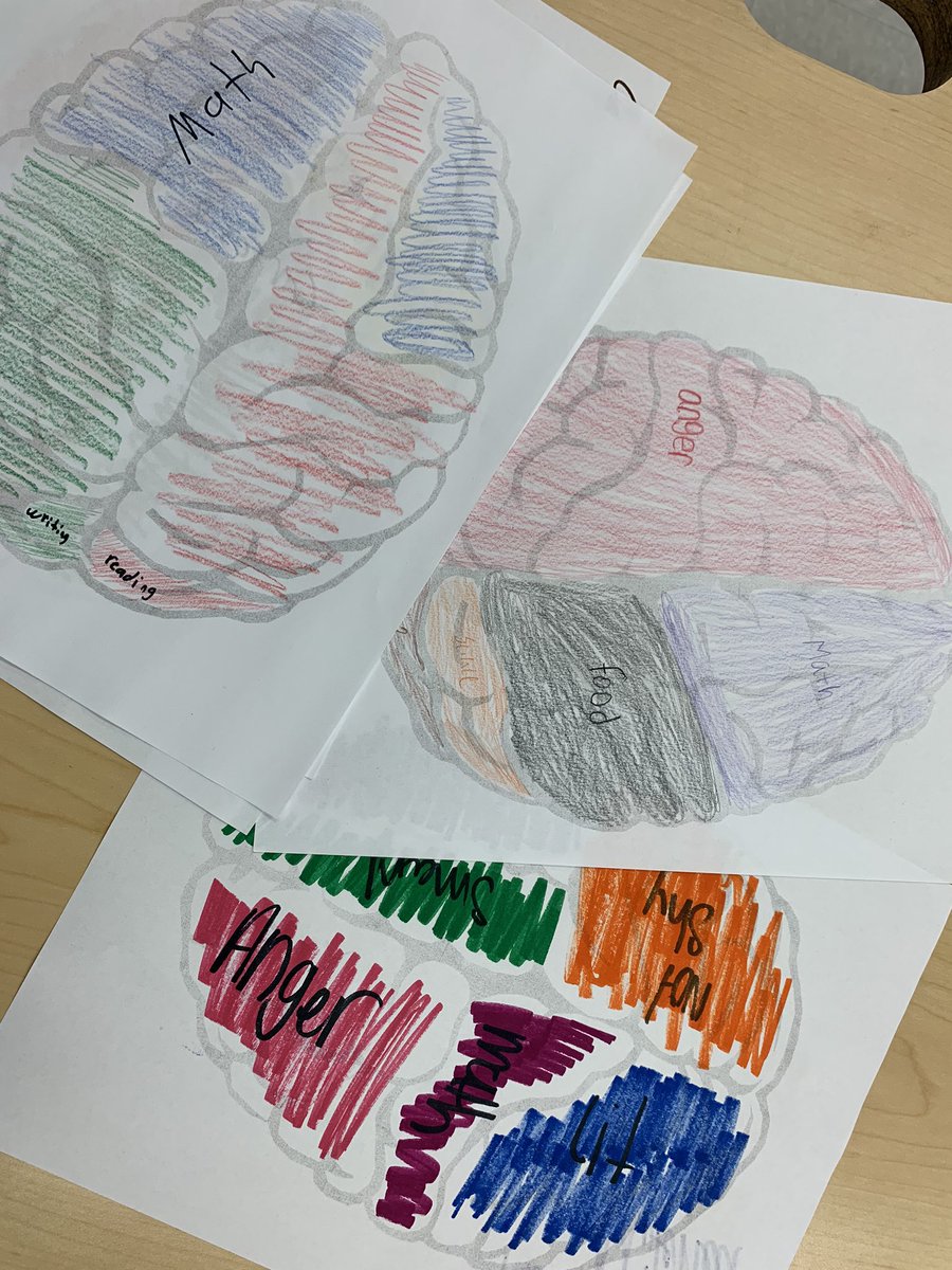 MsEdsonsKiddos's tweet image. For all of us, there are some things our brains make easy and some things our brains make hard.  Starting the year with #selfreflection through #brainmaps to identify areas for growth and set academic and personal goals.  #growthmindset @EMHSAustinISD @AustinISD @socialthinking