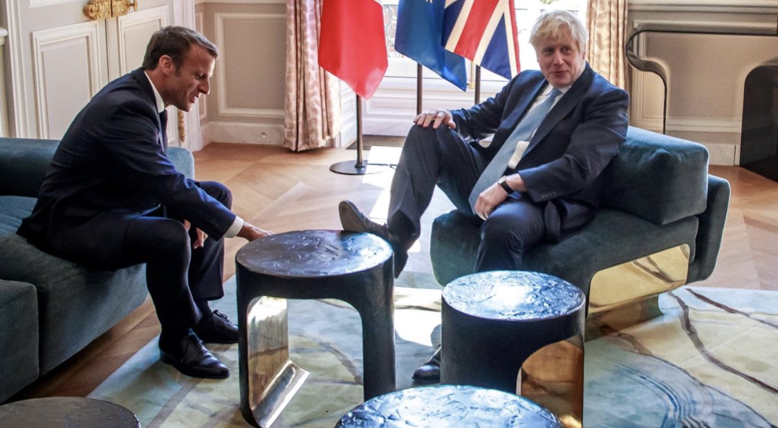 Feet off your hosts furniture. You are representing us