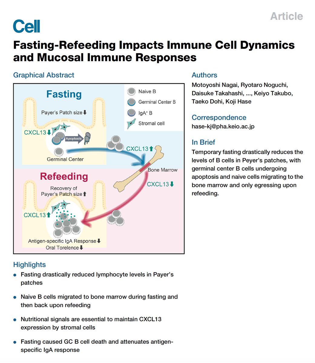 EricTopol's tweet photo. A feast on fasting research, and how this, #diet interacts with the immune system, bone marrow
https://t.co/BSpSd9iXSj
https://t.co/LMAh2lmyR4
https://t.co/esbEM5gcyX
@CellCellPress @CellPressNews https://t.co/RzzwlOhrZn