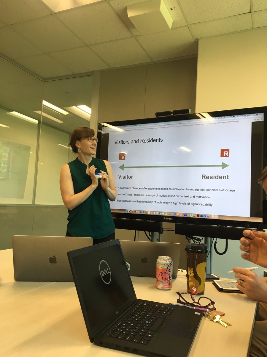 skpotts2's tweet image. Learning all about cultivating a digital presence in session 1 of MSU THATcamp! #msudh