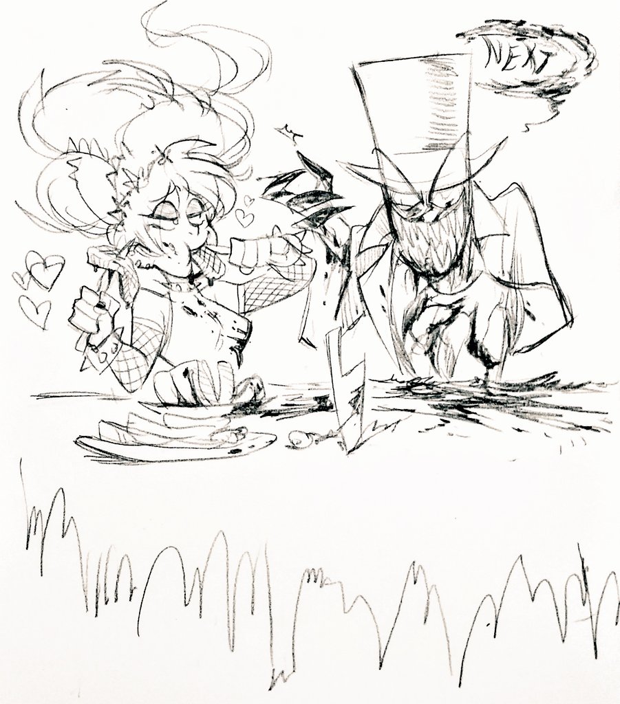 #Villainous #Blackhat #Demencia
Dinner date (*゜∀゜*)!!! 