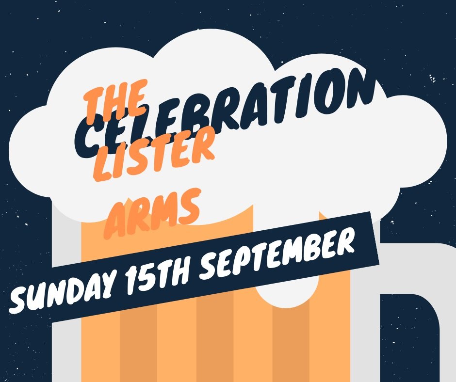 TheListerArms's tweet image. We promised you that if we won the @Welcome2Yorks Yorkshire's Favourite Pub Award you'd all be invited to help us celebrate. Get the date in your diary. 
More details soon!