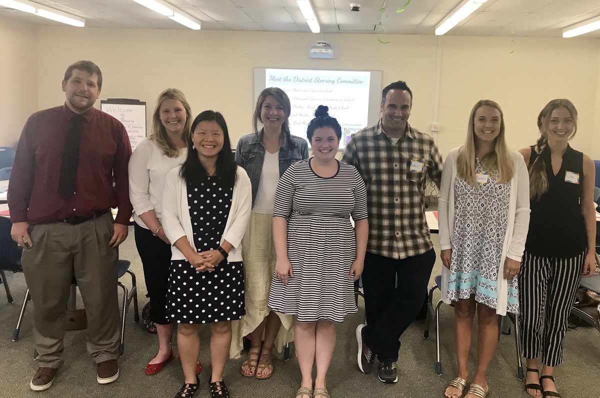 PrincipalCetner's tweet photo. We are so excited to welcome all of our new teachers to BPS! We are so excited to have you on board for the new school year!! #bourne2teach @bournehs https://t.co/vMkJQxvAkd