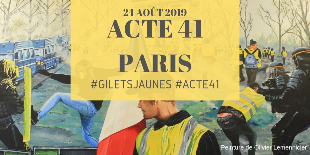 Gilets Jaunes Paris Acte43 Actexliii On Twitter