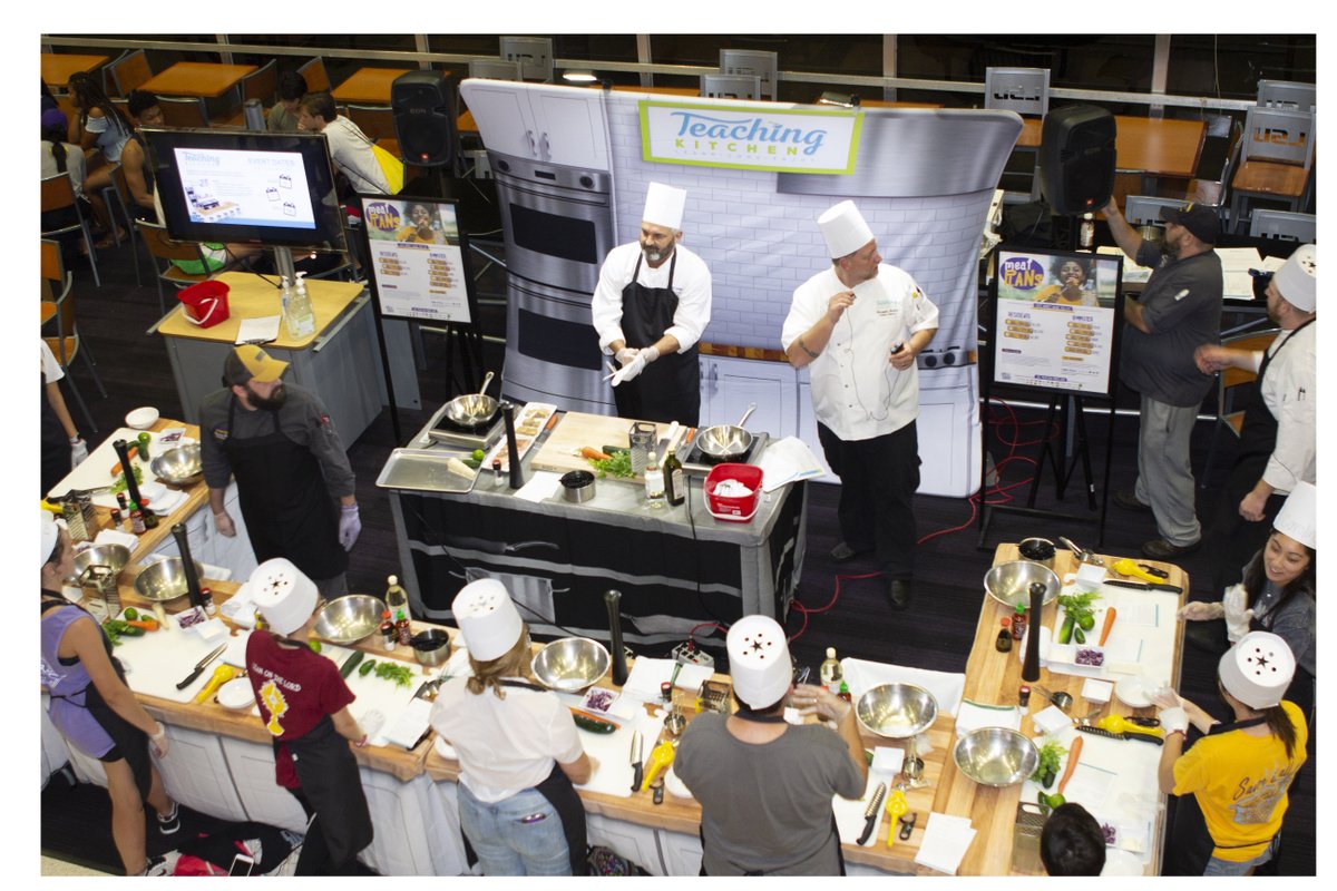 Come grab an apron and learn a new easy, fun, and tasty meal with <a href="/LSUDining/">LSU Dining</a> 🐯🍴Tonight at Late Night LSU. 9-midnight in the <a href="/LSUStudentUnion/">LSU Student Union</a> #welcomeweek <a href="/LSU/">LSU</a>