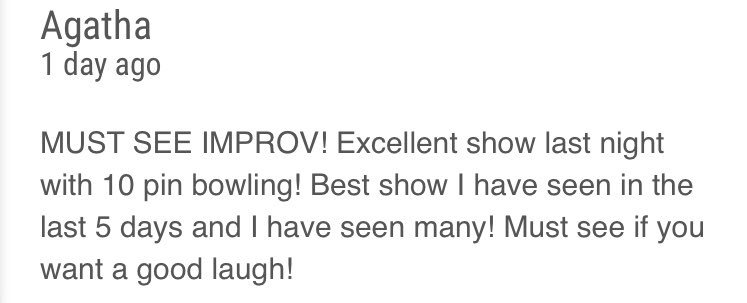 The House of Improv tweet media