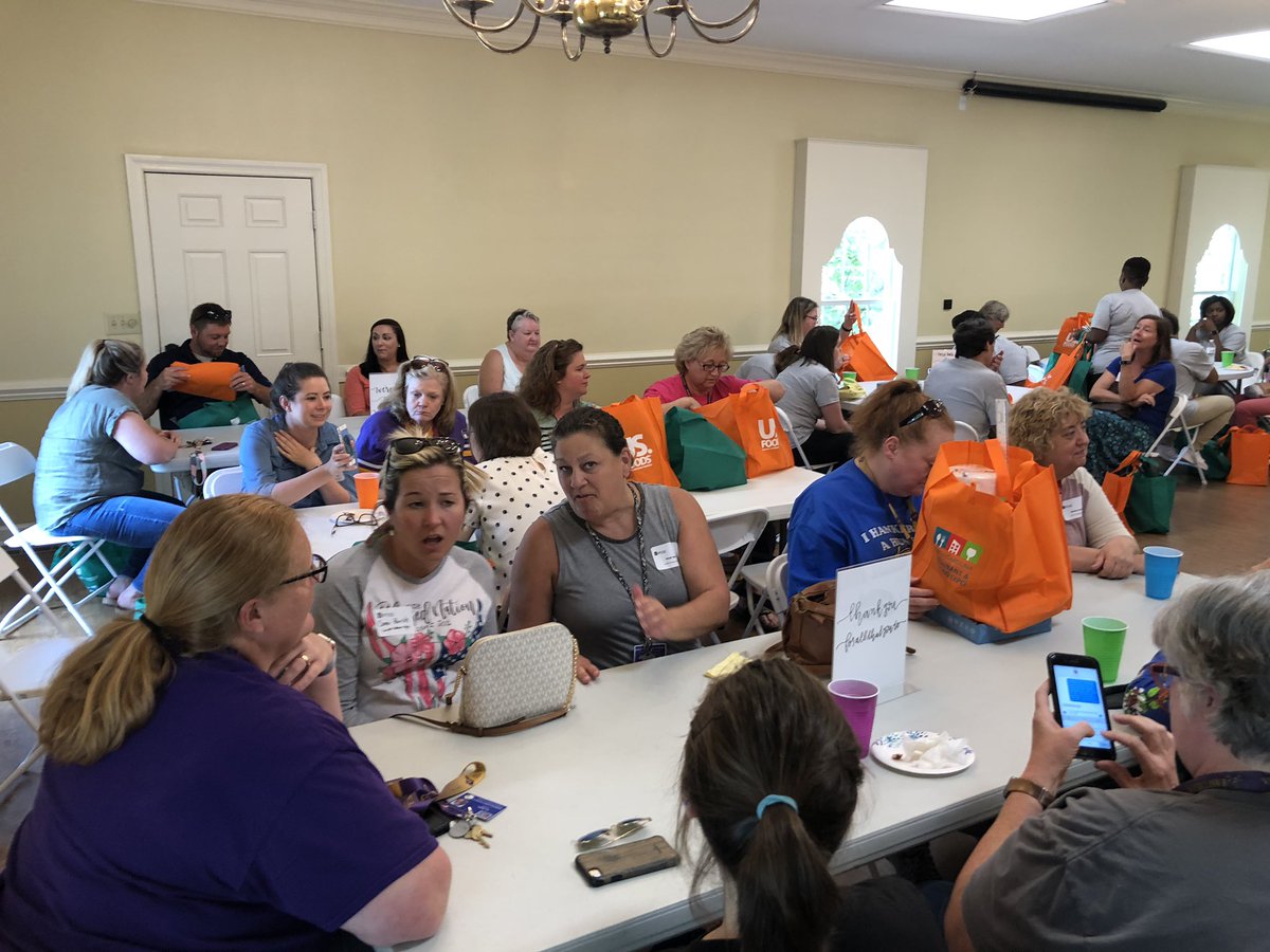 Corinth Holders HS teachers want to say thank you to the Zebulon Chamber  of Commerce for sponsoring our school with a school supply drive. Also, thank you to the Zebulon Mayor and Phil Ford for speaking to all of us. Thank you! <a href="/CHHSPirates/">Corinth Holders High</a> #RaiseTheFlag #CorinthCrew