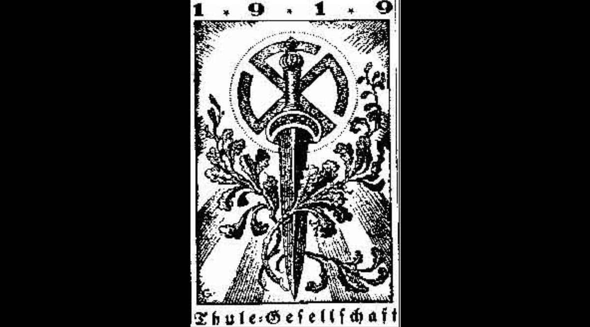 Once again, this all ties into the Nazis. They were looking for a lost land full of superhuman giants, and the North Pole was possibly another entrance to that world. In fact, the Nazi Party originally began as what was known as the Thule Society...