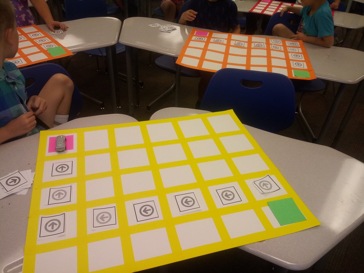 stem_ses's tweet photo. Who says you need a computer to code? @RachelRinker1 @fcpsk12 #stem #sesinspire #unplugged https://t.co/OMGDpvywjc