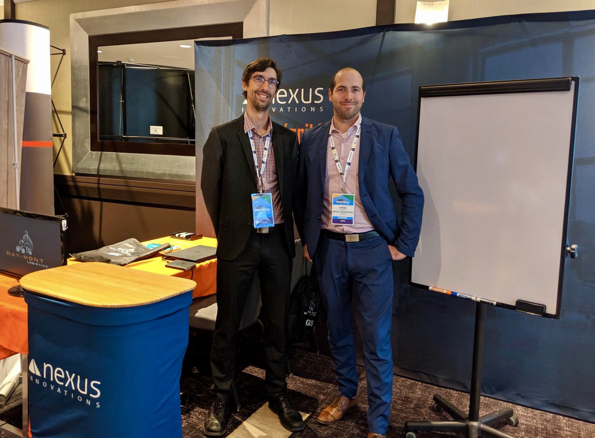 Nos collègues Guillaume et Samuel sont présentement au Pulse Special Crop Convention afin de représenter fièrement Nexus et de jaser de nos projets clients! Merci à Ray-Mont Logistics pour cet invitation! ✌🏻 #PSCC2019