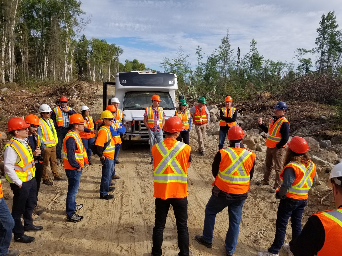 EllisDon's tweet photo. Our Construction Sciences team were seeing first-hand how #sustainable forest management practices operate! 

Learn about ED Mass Timber &amp; how it lessens our carbon footprint while offering some unique aesthetic and construction advantages 👉https://t.co/WxghjBXq7V @EACOMTimberCo https://t.co/R3Shl5NLkT