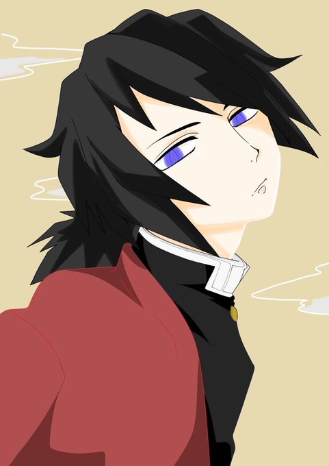 Ｋランク☺︎さんがTwitterに投稿した冨岡義勇(鬼滅の刃)のイラスト。