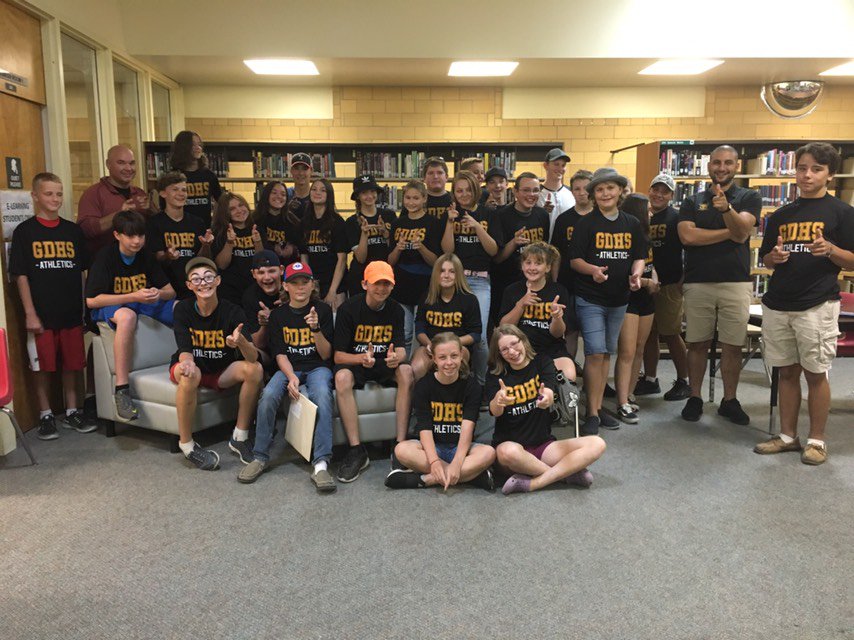 GlencoeDHS's tweet photo. Hey GAELS! Welcome to all our incoming Grade 9's! We had a great week at High School Here I Come! https://t.co/5PSebns0tU