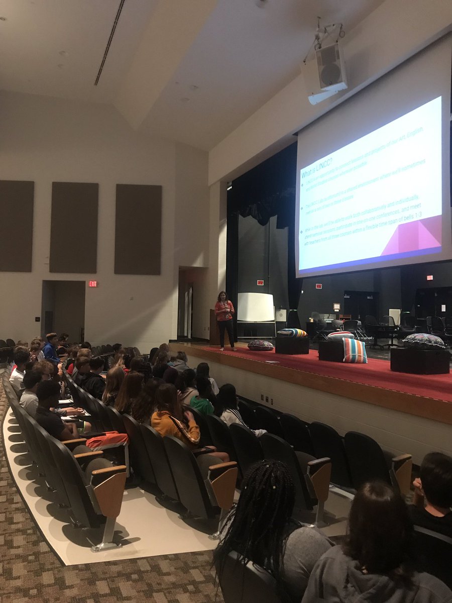 EAST_HAWKS's tweet photo. What is LINCC? Learning Ignited By Course Collaboration-today is 1st day #lehs_2023 Ss are in the #LINCCLearning lab. Itβs English, World Studies and Fine Arts I in a combined, community space. Great work by Mr. Cooke, @BegleyLEHS and @EmilyEdwards117 making a vision come alive! https://t.co/zLdL1aCkXf