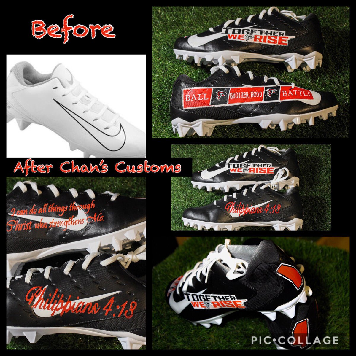 <a href="/TheEllenShow/">The Ellen Show</a> @TheEllenFund This is awesome! My son chandler is only 15 years old and he has his own shoe and clothing customization business! Check him out <a href="/chandagoat2/">Chandler Powers</a> @chans_customs2
From Deltona Florida