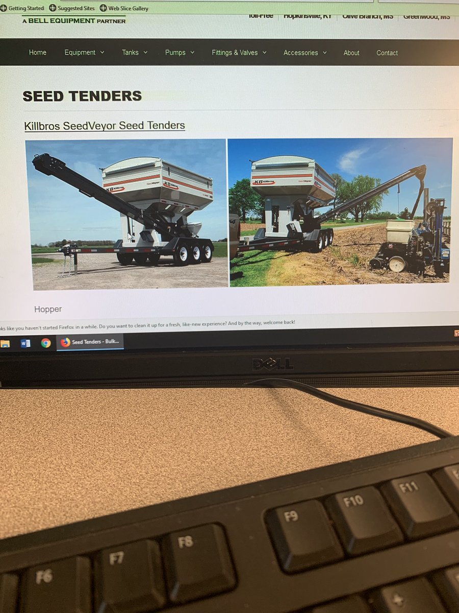 FarmsMid's tweet photo. Looking into new seed tenders for our great products! #killbros https://t.co/4KtfQ1PifB