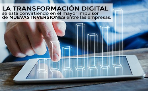 consulbank's tweet photo. Cada vez más empresas son conscientes de la necesidad de transformarse digitalmente y tienen intención de invertir en procesos de transformación digital.

#TransformacionDigital #inversion #banca #Tecnologia #empresas #Empresarial #Impulso #innovación #Finanzas #Oportunidad https://t.co/I7RhHLvx8r