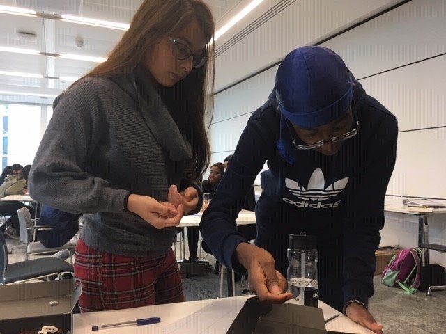 socialvalueman1's tweet photo. Young people learning about purchasing risks at @ISGPlc Work Experience week. #WOWEX #TeamISG. @VHutchinson1 Notice the keen desire to buy Lego pieces after a sudden price drop to ยฃ1 from our own @Harriet1124 https://t.co/KSxS326koN