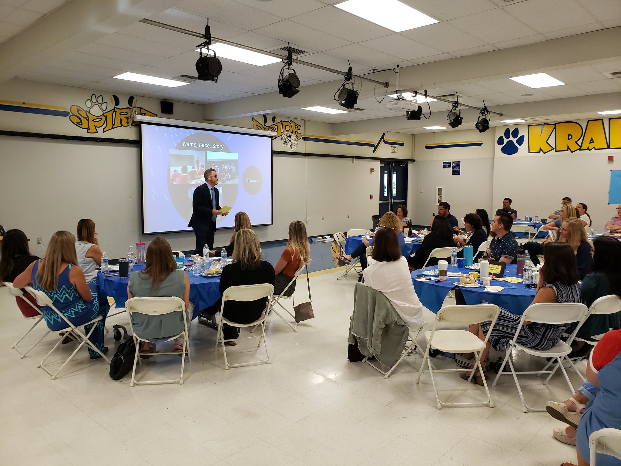 Moises Plascencia on Twitter "Kraemer Middle School we are back and