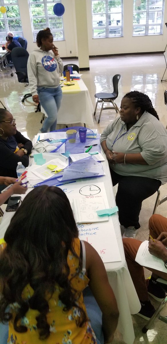 Mark_Spilman's tweet photo. Teachers learning from each other @WesleyES_HISD using Allington's 6 Ts of Effective Instruction @DanaArreola5 @MrCotter_ #AbydosInt https://t.co/hWoI4MQFEc