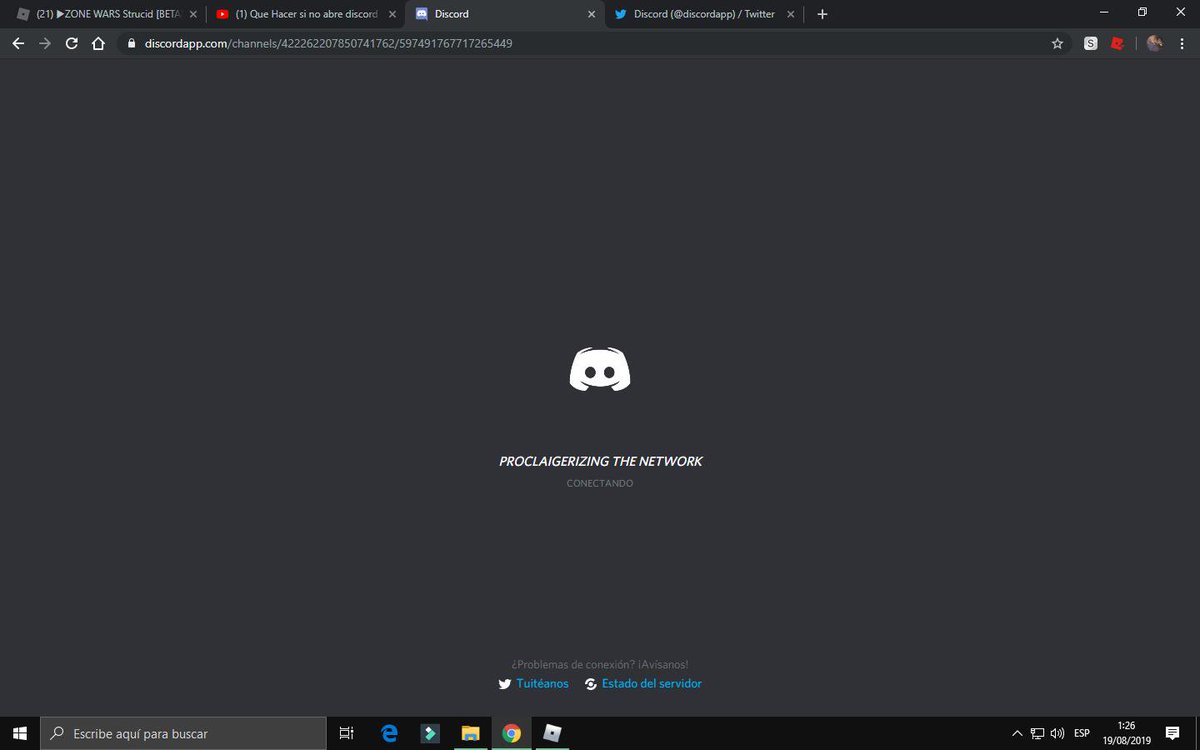 SebasFieraPro's tweet photo. @discordapp Error no open https://t.co/b3ML6Ri5FG