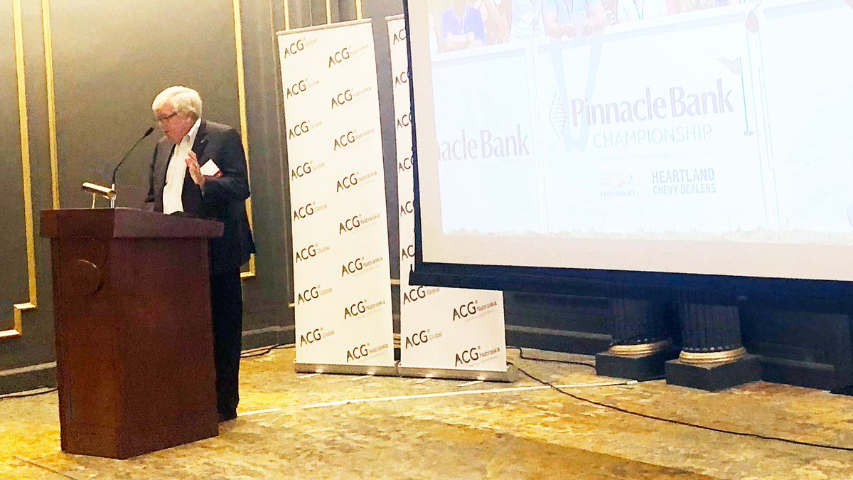 ACGnebraska's tweet photo. Great insights on evaluating acquisitions, establishing strong corporate culture and managing a successful multigeneration family business from @pinnbank chairman Sid Dinsdale this morning! ACG Nebraska will be making a donation to Sid's chosen charity @MentorTeamMates https://t.co/UrPnAiL7Mv