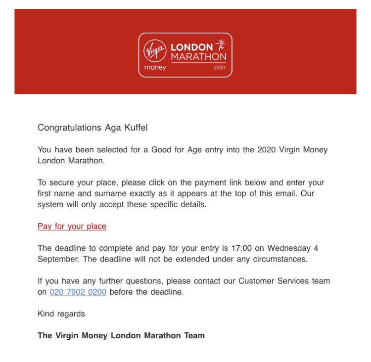 AgaKuffel's tweet photo. Here we go again 😁@LondonMarathon #LondonMarathon #gfa https://t.co/E1Crviv9KD