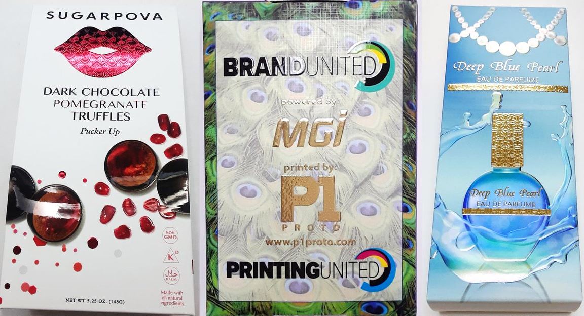 OLDprintingu's tweet image. .@Phase1Protos'  dynamic work was on display recently at a #ProjectPeacock event held in Dallas to educate buyers in the marketplace about new opportunities for creative print and package designs. Many of the boxes also featured the #PRINTINGUnited logo. ow.ly/3Bv250vFZsL