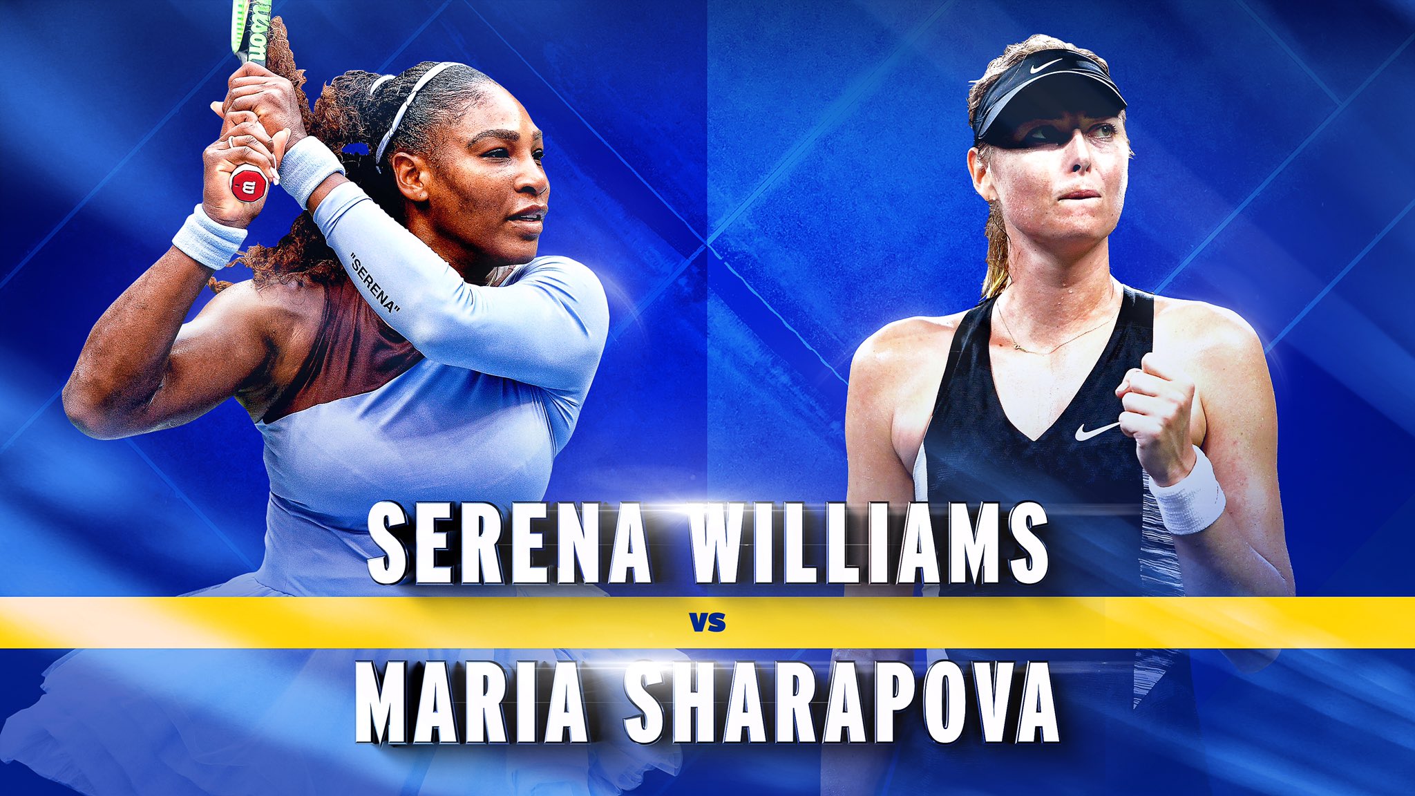 US Open Tennis on Twitter: "One for the ages...🤯😲 Serena Williams will  face Maria Sharapova in R1 for their first ever meeting in Flushing Meadows!  #USOpen https://t.co/T4kSoUdniZ" / Twitter