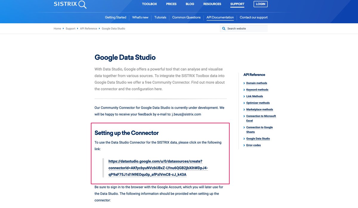OmiSido's tweet image. Reminder ☝️There is a @sistrix Google Data Studio Connector!

sistrix.com/api/google-dat…

#seo #google #sistrix