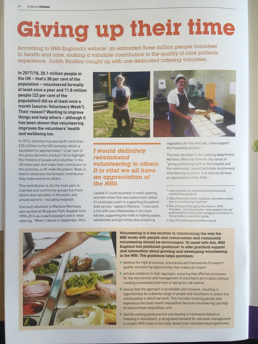 Philip shelley FIH (@hcashells) on Twitter photo Superb article in Hospital Caterer; volunteers in our hospitals fulfil a vital role #together @MusgrovePark <a href="/hospitalcaterer/">Hospital Caterers Association</a> <a href="/OpenDoorPR/">Open Door</a> <a href="/hayleypeters/">Hayley Peters RN</a> Superb article in Hospital Caterer; volunteers in our hospitals fulfil a vital role #together @MusgrovePark <a href="/hospitalcaterer/">Hospital Caterers Association</a> <a href="/OpenDoorPR/">Open Door</a> <a href="/hayleypeters/">Hayley Peters RN</a>