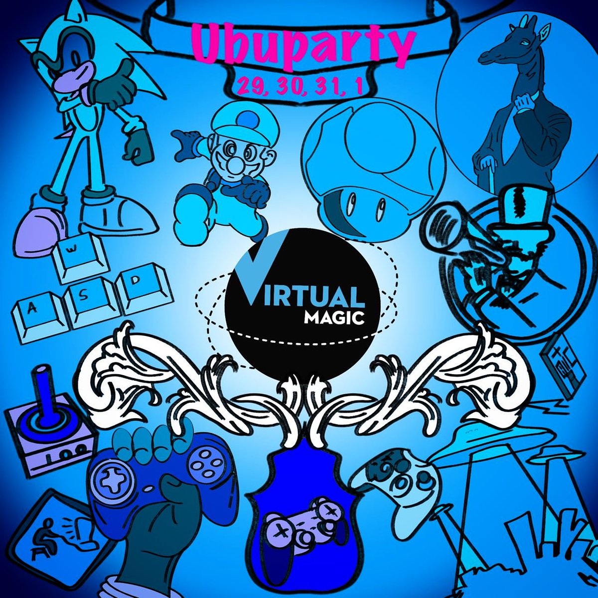 BurVirtualMagic's tweet photo. Estaremos en la #ubuparty , en el polideportivo de #humanidades los días 29, 30 y 31 de agosto y 1 de Septiembre. Entrada libre a todo el mundo que quiera venir a pasar un buen rato con nosotros, y si no conocías a @BurVirtualMagic es el momento!! ;) https://t.co/ngCgYYGowj
