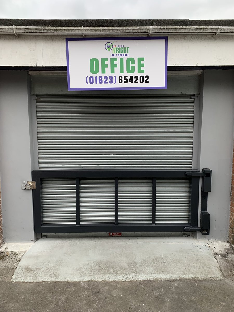 Selfstorage17's tweet photo. Finished building a new security barrier today, put a lick of paint on it for an amazing finish. #securityguard #selfstorage https://t.co/dfkEWxQkvD