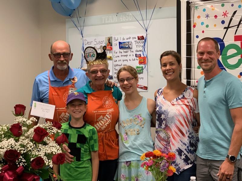 RobinNTAYLOR1's tweet photo. Susan Rest off retires from Home Depot after 14 years..@MccourtDonTHD @williamlance53 @GLBTHD @DeeByars https://t.co/iBGLL6JjPu