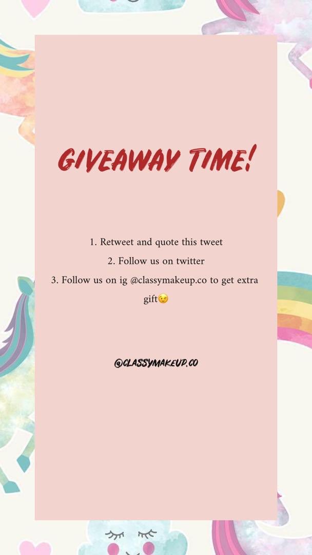classymakeup_'s tweet photo. Siapa nak ? I nak bagi GIVEAWAY Palette Tarte &amp; Kabuki Brush ni worth RM220 kot !!

Follow the simple instructions je😚 Mana tahu rejeki! ❤️ https://t.co/3zDGGm68C2