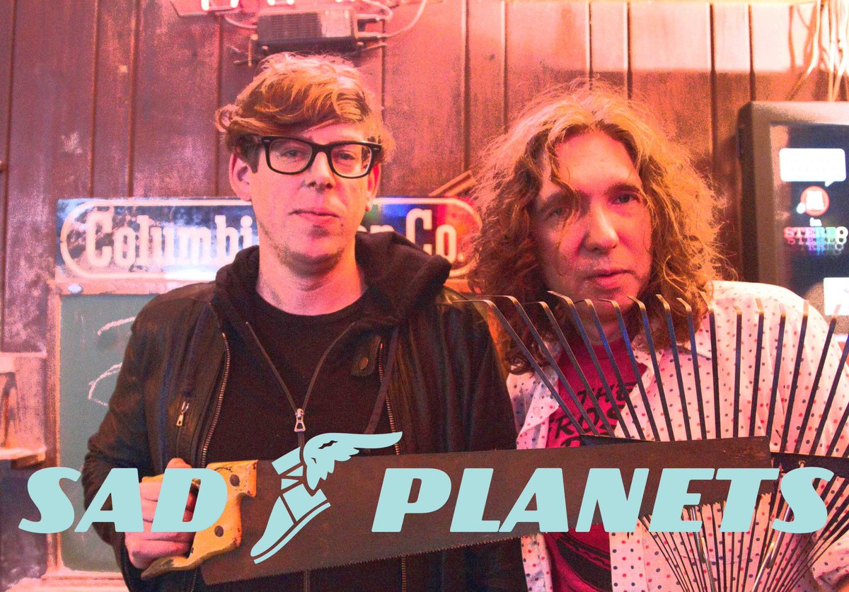 Still from Sad Planets video shoot for "Yesterday Girls." “Akron, Ohio” -- album I did with my friend <a href="/patrickcarney/">Patrick Carney</a> -- is out now in all formats. Here are various ways you can buy, access and listen to it: 
smarturl.it/SadPlanets