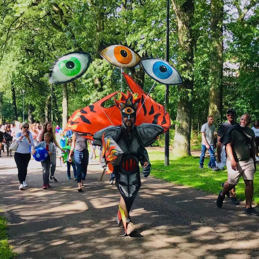 sheffcarnival's tweet photo. Amazing costumes created by our amazing artists❗️❗️
A big thank you to Clary Salandy, Tracey Samuels, Karen Bolt, Clare Garrett and Rose Smith! ✨Another great thanks to Hannah who’s always been helping behind the scenes!  It’s you folk made it an incredible festival for all! https://t.co/LypPdhZyCR
