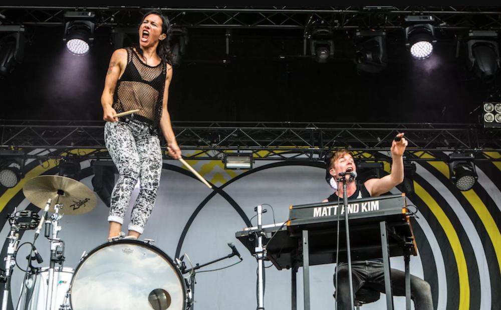 Consequence on Twitter: "Matt and Kim drummer and total badass Kim