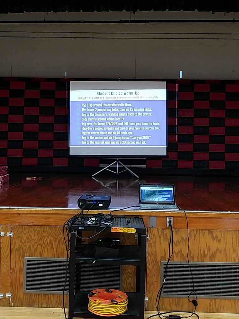 Im ready for the school year. #PhysEd