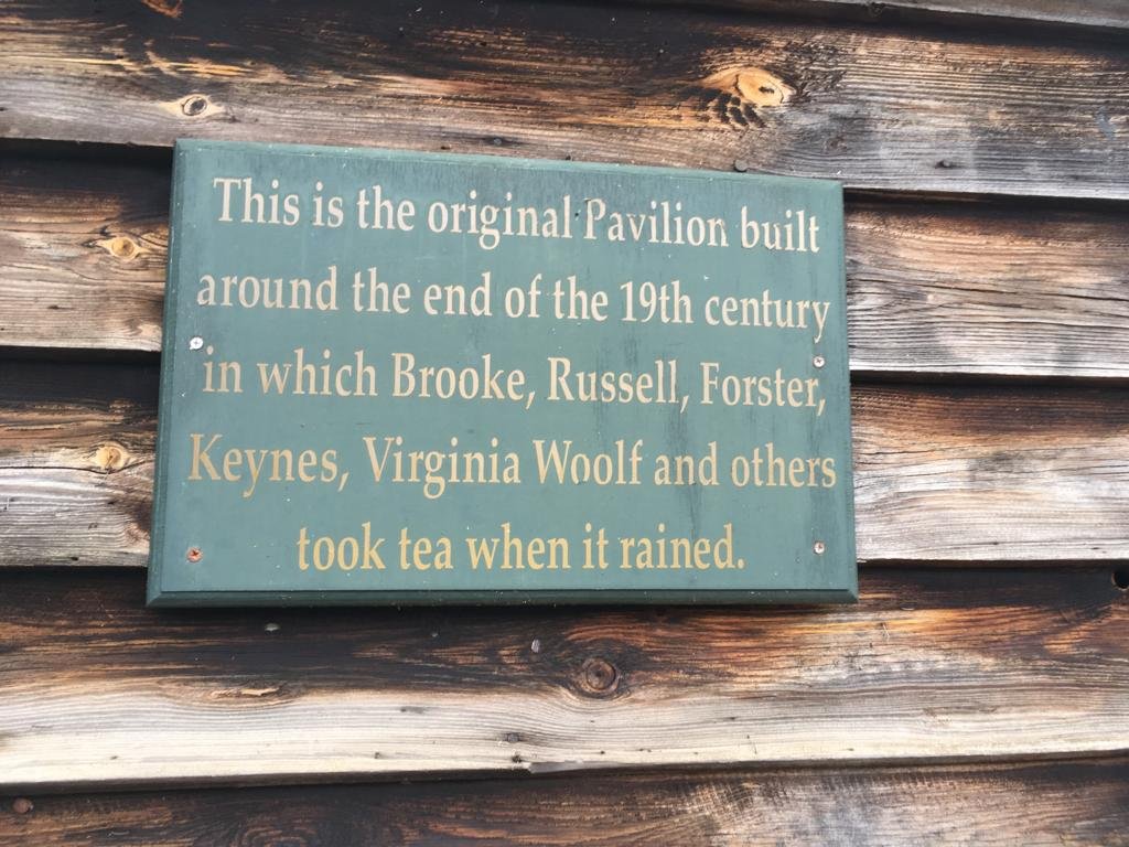 meshtheatreco's tweet photo. As well as Woolf, the young & charismatic Brooke attracted remarkable friends to Orchard House, including E.M #Forster, #MaynardKeynes, and #BetrandRussell. Woolf dubbed this Grantchester group the 'Neo-Pagans' due to their idyll in this orchard near the Cam. #literaryhistory 2/4 https://t.co/S5eRZQMIFL