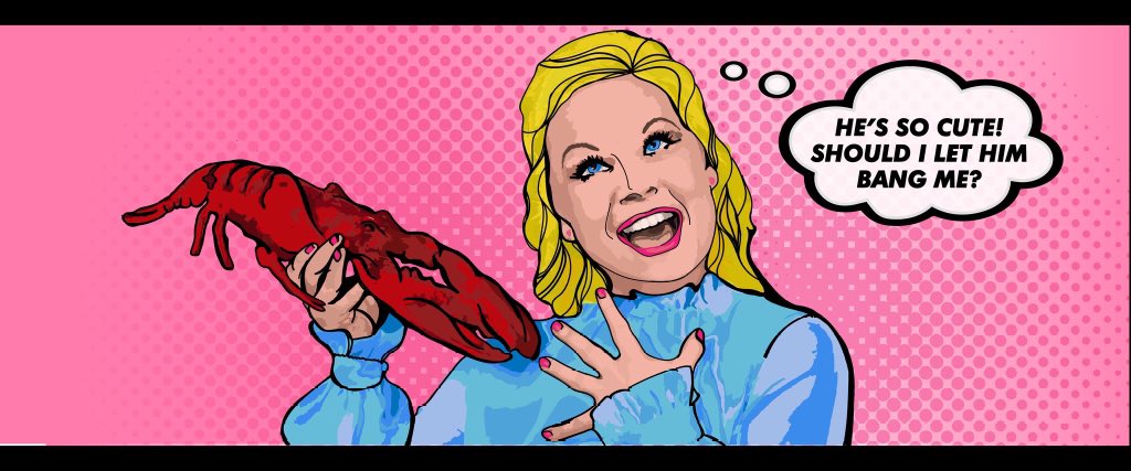 play_lobster's tweet photo. @ManNumberFive @SilverDraws Whoop!! If you're here tomorrow do come and see us!! Lobster is a dark hilarious multimedia exposé of love &amp; life in the digital age. Underbelly midday bristo square. #LobsterPlay @play_lobster https://t.co/1ItRAXTcSC https://t.co/kAoeZG4oB3