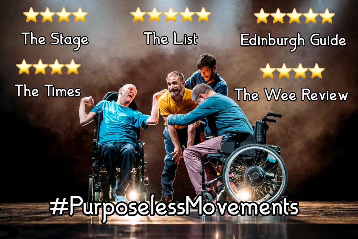 BOPTheatre's tweet photo. We are pure beaming at these wonderful reviews for #PurposelessMovements 😁😁😁

Thanks to all the lovely audiences who have also said such smashing things about the show too 😍

@edintfest #EdIntFest #EdShowcase #Edinburgh https://t.co/E0P4teYN1C