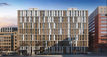 BuildsWeAre's tweet image. Lionel House - a new residential at 14fl/48m is now under construction - 259 BTR (build to rent) one, two &amp;amp; three bedroom apartments with ground level amenity space, rooftop lounges &amp;amp; terraces, in a new build 14 storey. Thanks @x_brum for update #ConstructionwithCommunity