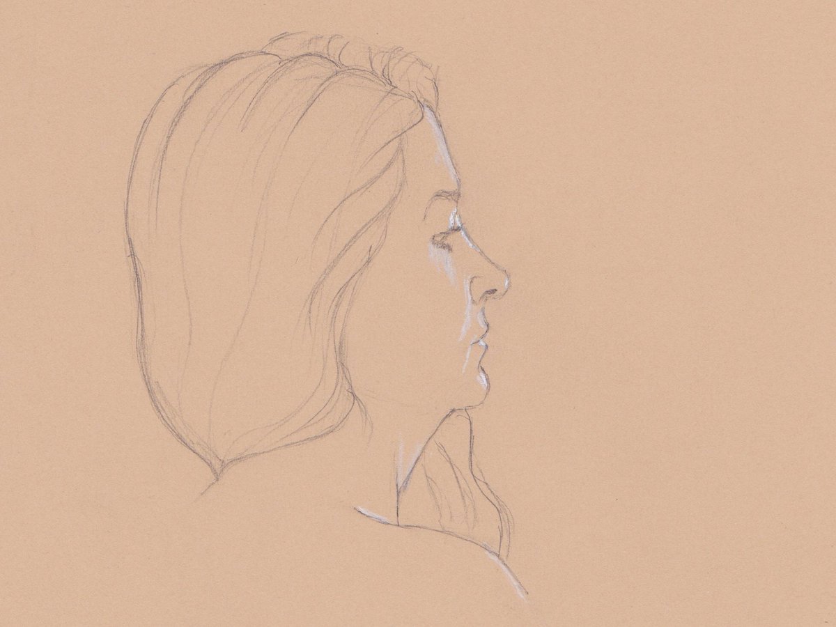 Susanpollardgi1's tweet photo. A patient sitter today. 

#DrawingAugust ⁦@HaideeJoSummers⁩ ⁦@artpublishing⁩ #pencilsketch #pencilportrait #girlwithlonghair https://t.co/jLOyKTdzEj