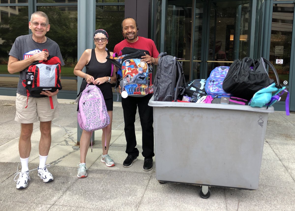 KAAIllinois's tweet photo. Thanks to #partnersinmission at FUMC Park Ridge for participating in our #2019BackToSchoolDrive, giving #backpacks & #schoolsupplies so our kids are ready to do well this school year! #ABetterLife #FaithPartners #Generosity #CSGratitude @UMChurch @UMCNIC @UMWomen https://t.co/spRGPO3HpR